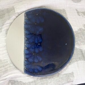 Studio Pottery Cheeseboard/Trivet